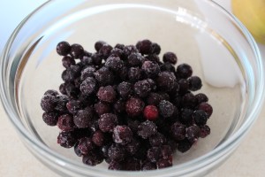 frozen bluberries