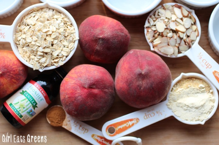 No Guilt Vegan Peach Cobbler Girl Eats Greens_0012