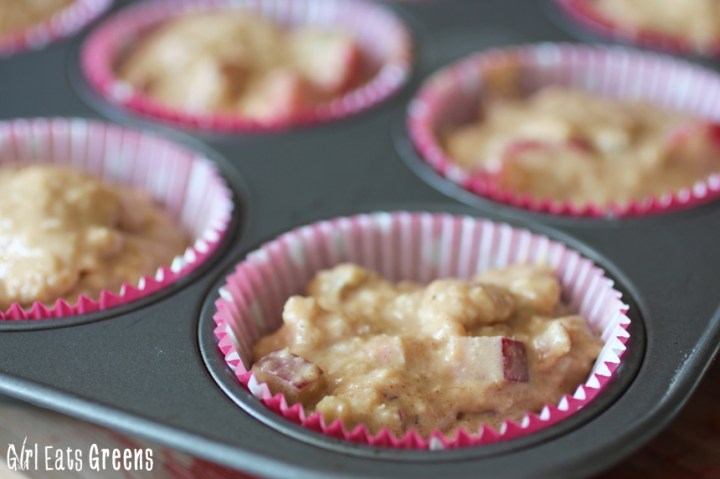 Strawberry Rhubarb Vegan Gluten Free Muffins Girl Eats Greens_0009