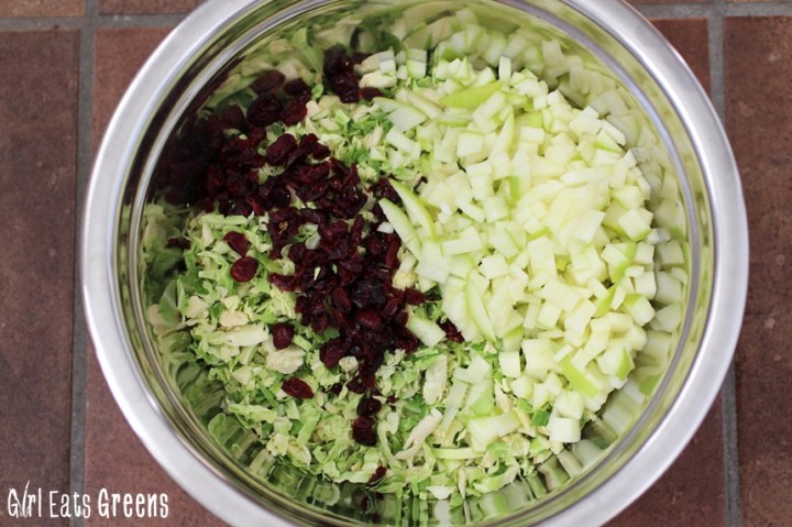 Brussels Sprout and Green Apple Slaw Vegan Girl Eats Greens_0015