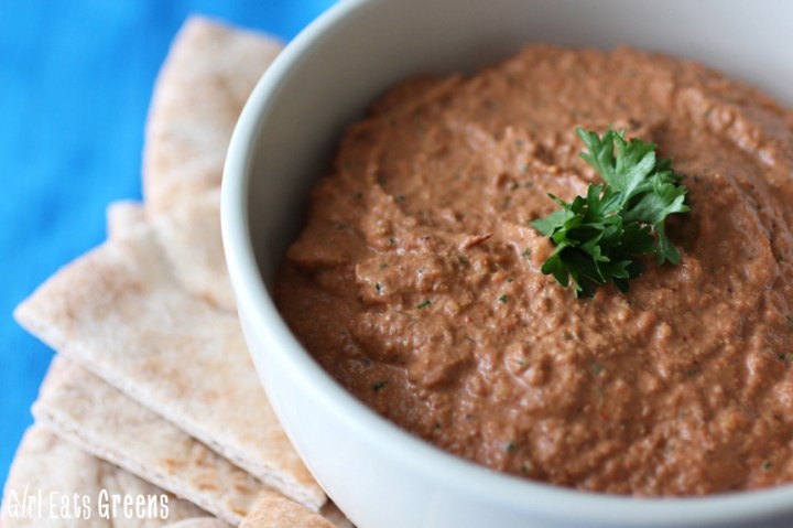 Roasted Red Pepper Walnut Spread Dip Vegan Girl Eats Greens_0017