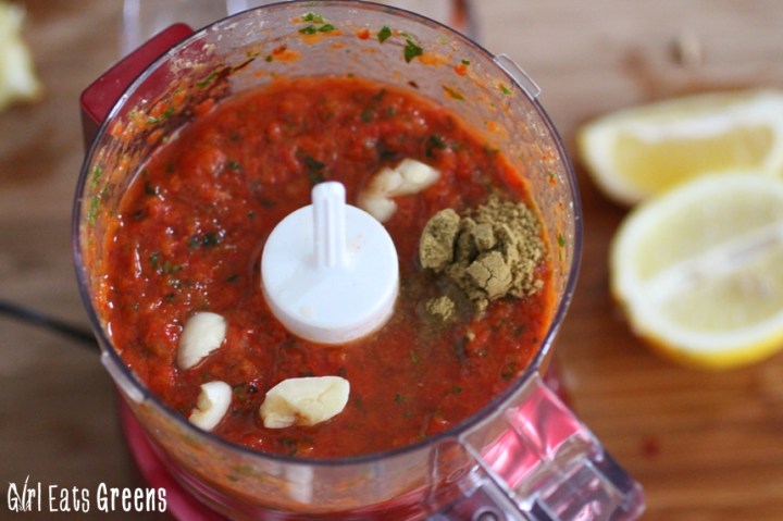 Roasted Red Pepper Walnut Spread Dip Vegan Girl Eats Greens_0018