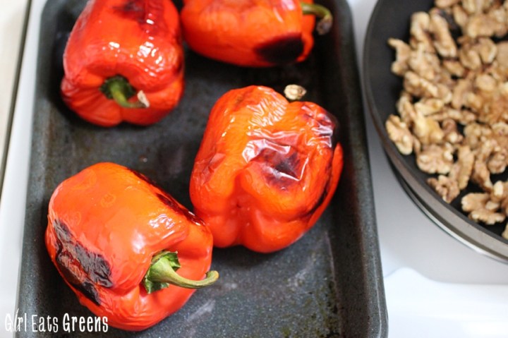 Roasted Red Pepper Walnut Spread Dip Vegan Girl Eats Greens_0027