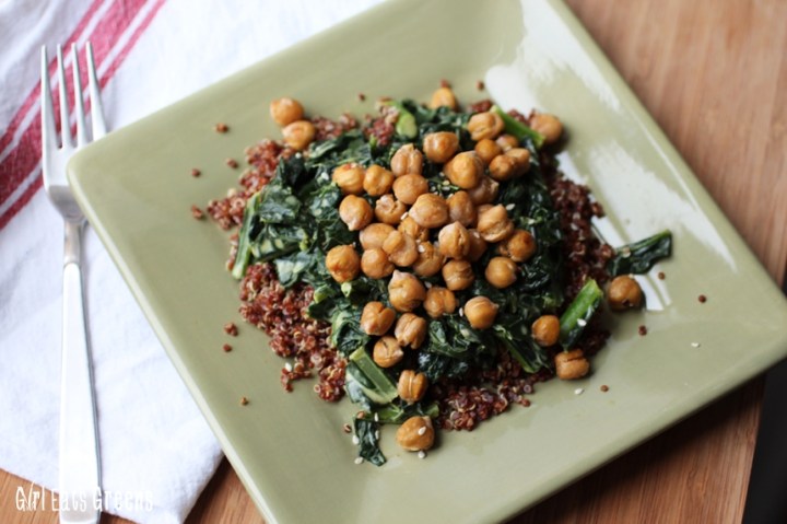 Baked Crispy Garlic Smokey Chickpeas Vegan Girl Eats Greens_0022