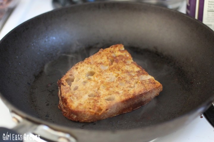 vegan pumpkin spice french toast with maple pecan ricotta girl eats greens_0025