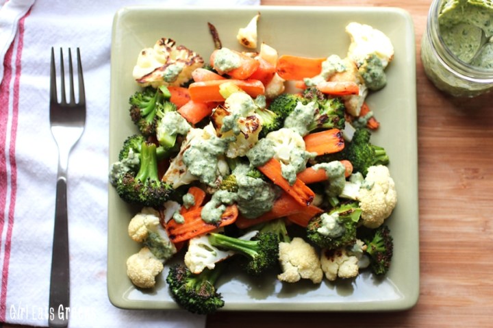 Cilantro Tahini Vegetable Sauce Gluten Free Vegan Vegetarian Girl Eats Greens_0018