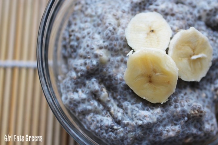Peanut Butter Banana Chia Seed Pudding Breakfast Dessert Vegan Vegetarian Girl Eats Greens_0014