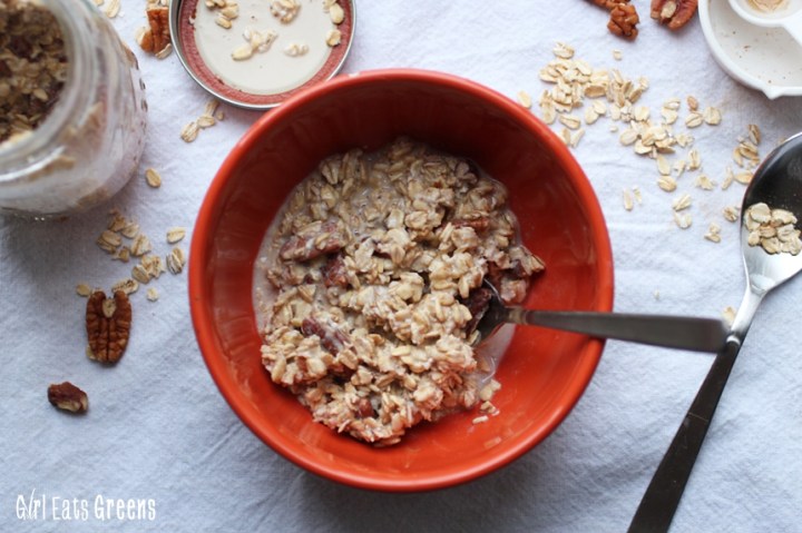 Maple Pecan Overnight Oats Gluten Free Vegan Vegetarian Girl Eats Greens_0012
