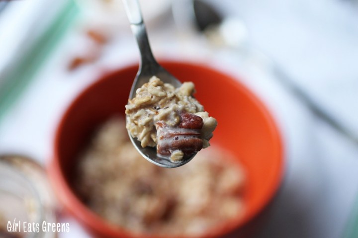 Maple Pecan Overnight Oats Gluten Free Vegan Vegetarian Girl Eats Greens_0016